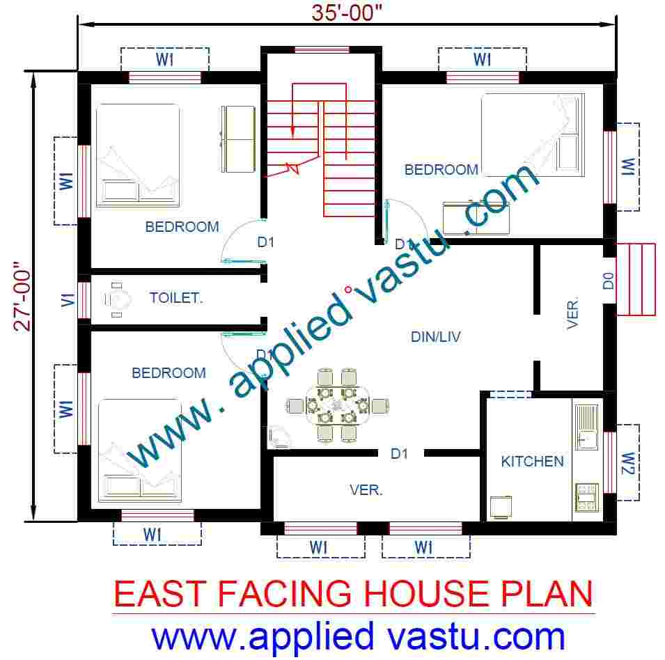  East  Facing  House  Plan  East  Facing  House  Vastu  Plan  